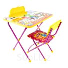 Набор детской мебели Фиксики Знайка складной цвет розовый