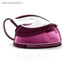 Утюг Philips GC7808/40, 2400 Вт, с парогенератором, вертикальное отпаривание, бордовый