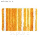 Коврик для ванной, комнаты 60х90 см Orange horizon