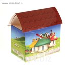 Коробка сборная "Домик"