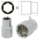 Головка торцевая AIST, 16 мм, 3/8", 6-гранная