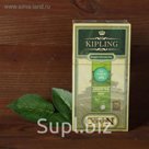 Чай зеленый Kipling с мятой, Green tea with mint, 25 пакетов