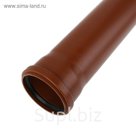 Труба канализационная SK-plast, наружная, d=110, 2000 мм