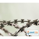 Ограждение АКЛ типа егоза оцинкованная (пяти-клепочное крепление, усиленное) из ОЦ ТН ТУ 1211-001-26584180-2000; Диаметр/кол-во витков/кол-во клепок500/66/5; Д…