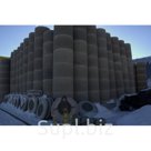 Колодец КЦДГ 8-8ч с гидроизоляцией Кольцо бетонное с дном
