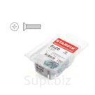 Винт М8х16 мм потайная головка цинк класс прочности 5 8 DIN 965 50 шт в пласт конт STARFIX SMP1 50822 50