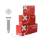 Саморез оконный 3 9х13 мм белый цинк частая резьба со сверлом 3000 шт в карт уп STARFIX SMC3 80876 3000