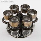 Мини-бар 6 предметов Ромашка большая, Скандинавия, 200 мл