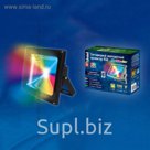 Прожектор светодиодный Uniel, 20Вт, IP65, пульт ДУ, мультиколор, корпус серый