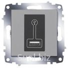 Cosmo Устройство зарядное USB 500 мА алюминий (619-011000-142) ABB