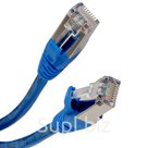 Патч корд STP cat 5e RJ 45 LSZH 0 5 метра Hyperline
