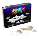 Настольная игра Тримино треугольное домино