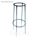 Кустодержатель, d=40-50 см, h=125 см, ножка d=2 см, пластик, зелёный, «Пирамида»