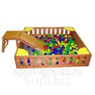 Игровой Манеж с горкой