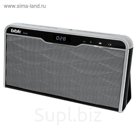 Портативная колонка BBK BTA130, 2х6Вт, MP3, FM, Bluetooth,Li-Ion 800 mAh,черная/серебристая