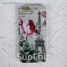 Чехол Luazon для iPhone 6/6S, Paris rose
