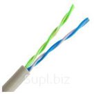 UTP (U/UTP)-2PR-Cat.5-SOLID, PVC, CCA