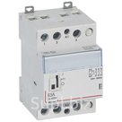 Контактор мод Legrand 63А 3п 3НО 230В с ручкой упр CX3 412550