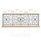 Кованое балконное ограждение 41