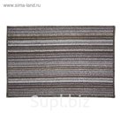 Коврик "Сабха Тун", полипропилен, 60х90 см, коричневый