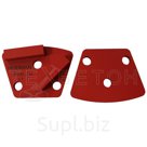 Пад алмазный шлифовальный HODMAN 100S 160 125 2 сегмента очень твердый бетон