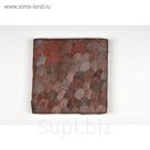 Листья эвкалипта, 3 х 5 см, красный, набор 200 шт