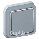 Plexo Переключатель встраиваемый серый (069811) Legrand