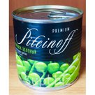 Зеленый горошек с ключом "PITEINOFF"