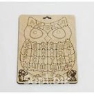 Пазл Сова с алфавитом