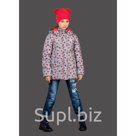 Плащ для девочки рост 122 см цвет серый