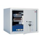 Сейф офисный (мебельный) облегченной конструкции AIKO «Т28», 280?340?295 мм, 8 кг, ключевой замок, крепление к стене, полу