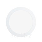 Светодиод. ультратонкая встраиваемая панель FUEVA 1, 16,5W (LED) 3000K, ?225, литой металл, белый/пластик, белый