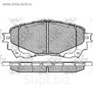 Колодки тормозные дисковые NIBK PN25002