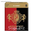 Трости для кларнета Bb Rico RGT10BCL250 Grand Concert Select Thick Blank, размер 2.5, 10шт
