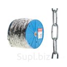 Цепь сварная длиннозвенная оцинкованная М2 DIN 763 бухта 80 м STARFIX SMP 42314 80