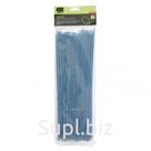 Хомуты 300х3 6 мм пластиковые синие 100 шт СИБРТЕХ 45529