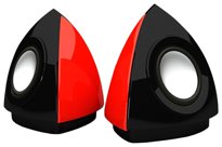 Колонки TOPDEVICE TDS-70 (Stereo, 3W, 90Hz-20kHz, USB, Red&Black)(DRTDS70)