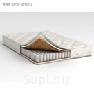 Матрас Askona Compact Cascade, размер 90х190 см, высота 17 см, трикотаж