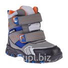 Сапоги детские для мальчика арт 205372 серый р 24