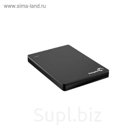 Внешний жесткий диск Seagate USB 3.0 1 Тб STDR1000200 Backup Plus Slim 2.5", черный