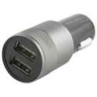 Зарядное устройство автомобильное, RED LINE C20, кабель для IPhone (iPad) 1м, 2 порта USB, выходной ток 2,1 А, черное