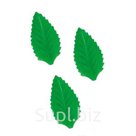 26101: Вафельные ЛИСТИКИ зеленые (кукурузная мука, 40 мм), 1000 шт.