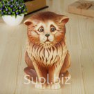 Копилка "Кот Баюн" шамот, коричневый