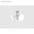 Люстра "Трия" 3x12Вт LED хром 60x60x32см