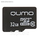 Карта памяти microSDHC Qumo 32 Гб class 10