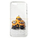 Чехол - накладка 'TPU силикон прозрачный - Миньон №24' для iPhone 5/5S