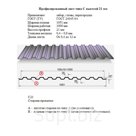 Профнастил C21 оцинкованный