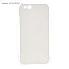 Чехол Luazon для iPhone 6/6S, пластик PP, белый