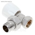 Клапан радиаторный General Fittings, 1/2", угловой