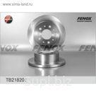 Диск тормозной Fenox tb218201